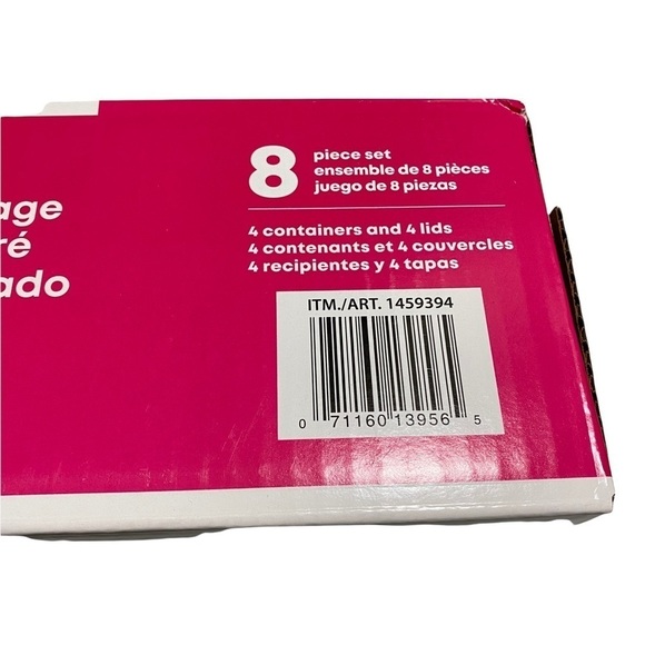 Pyrex Disney Minnie Decorated Glass Food Storage 4 Bowls plus Lids - Picture 4 of 7